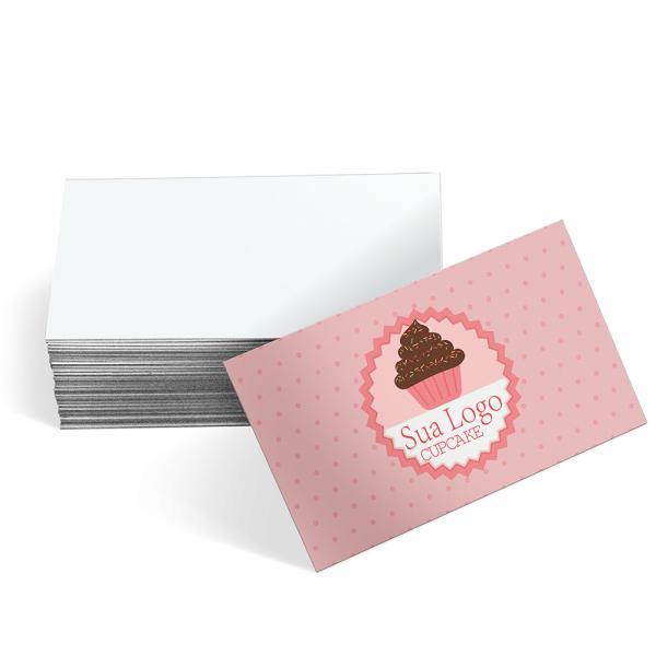CARTÃO DE VISITA Papel Triplex - 500 unid