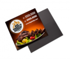 Ímã de geladeira sem calendário 2025 - 50 unidades Couchê 250g 46x50mm 4x0 ( 1 lado colorido) LAMINAÇÃO BRILHO Corte Reto 