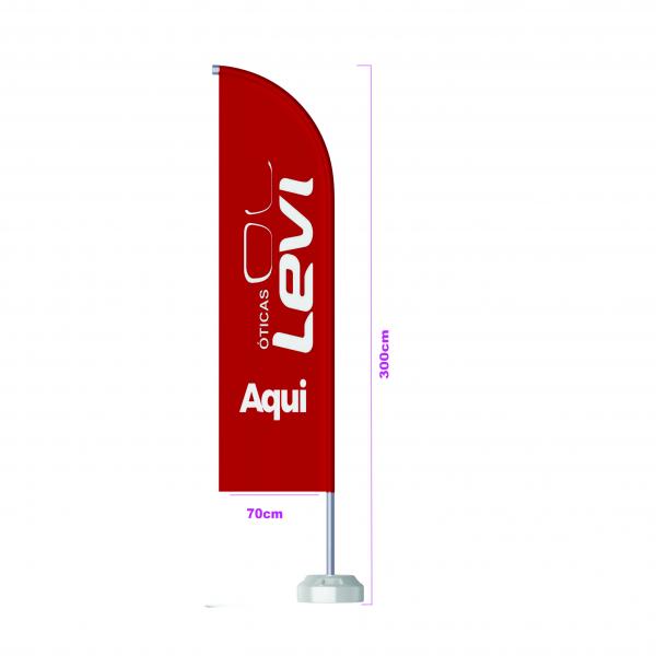 WIND BANNER - GRANDE- 70x300cm