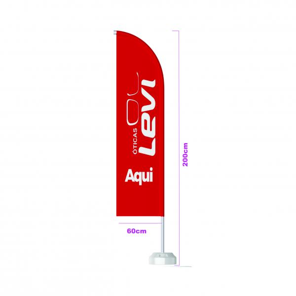 WIND BANNER - MÉDIO - 60x200cm